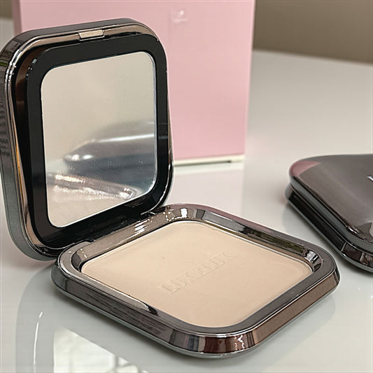 LUXELUX Puder Prasowany 12g – Długotrwały Mat i Naturalne Krycie
