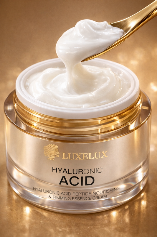 LUXELUX Krem-serum z kwasem hialuronowym i peptydami 50 g – Odżywienie i Ujędrnienie