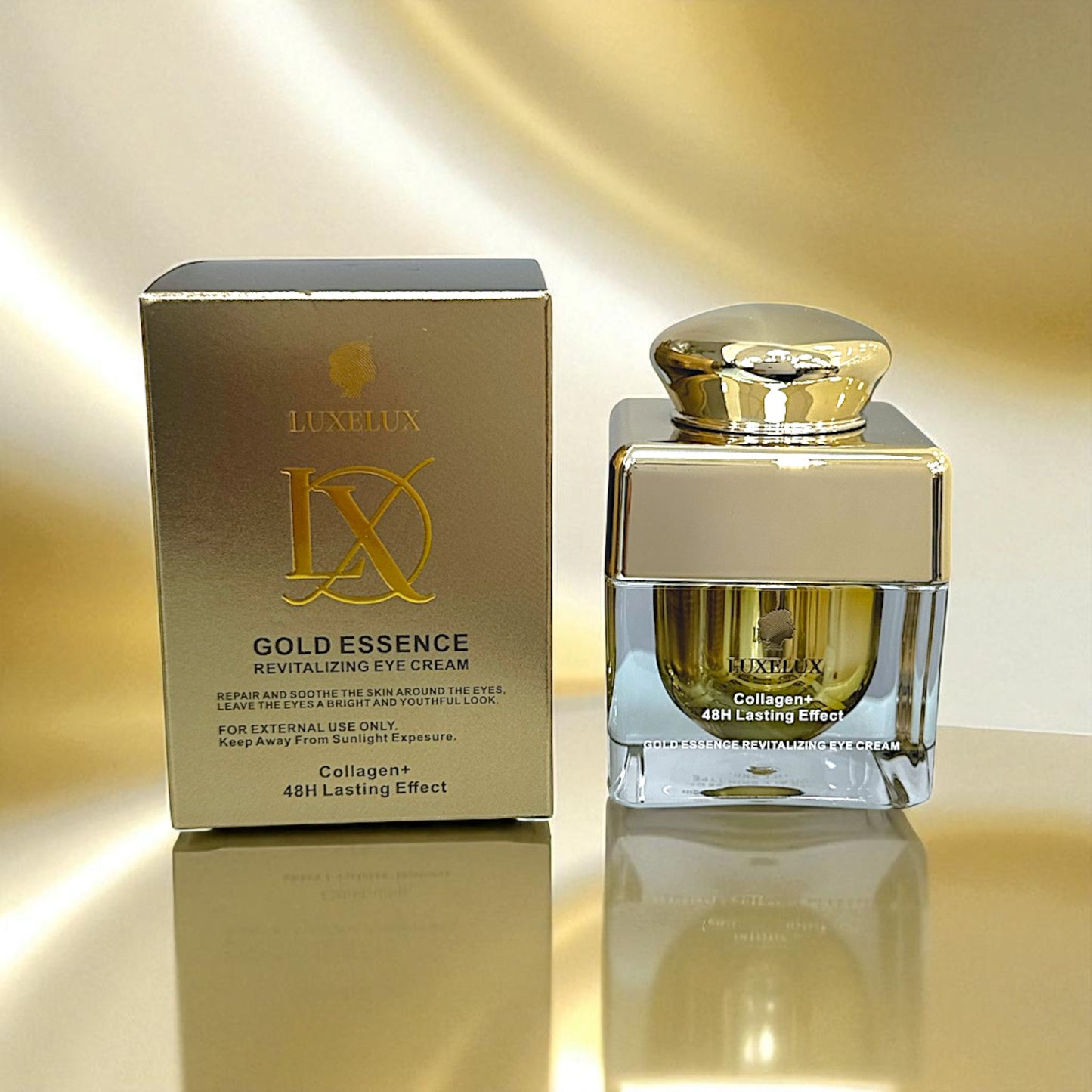 👁️ LUXELUX Gold Essence Revitalizing Eye Cream
