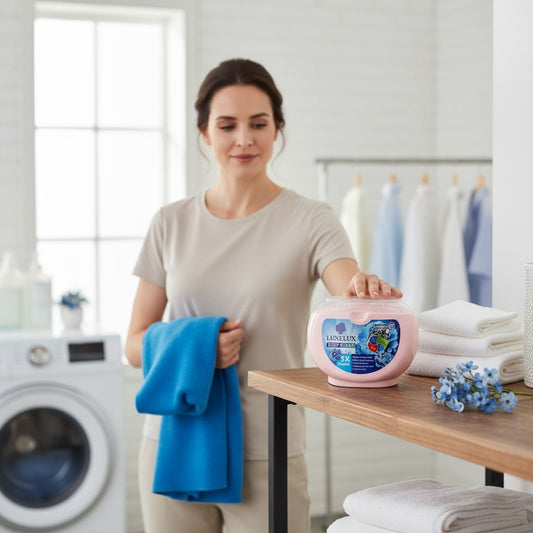 LUXELUX Kapsułki do prania 4 w 1, 15 g × 50 szt. – edycja prezentowa