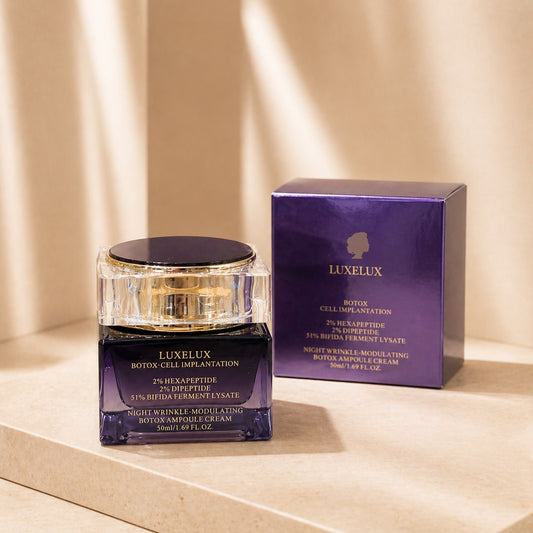 LUXELUX Night Wrinkle-Modulating Botox Ampoule Cream 50 ml
