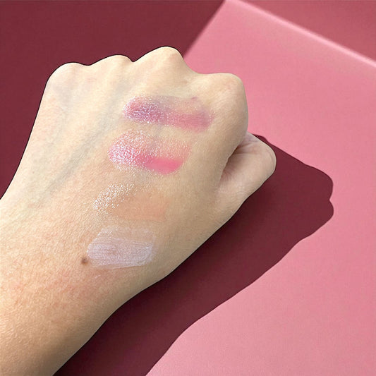 LUXELUX Dwukolorowy Balsam do Ust z Efektem Nabłyszczenia – 20 g, Wysokie Nawilżenie