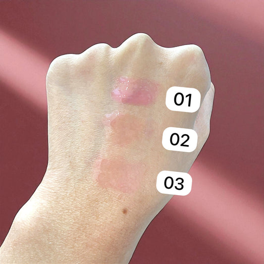 LUXELUX Błyszczyk do ust zmieniający kolor z drobinkami brokatu