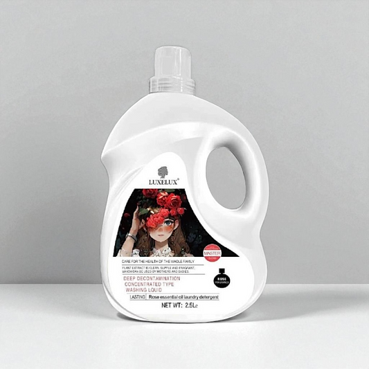 Płyn do prania o świeżym zapachu olejku różanego – 2,5L