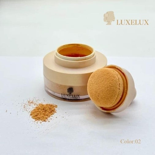 LUXELUX Puder Sypki 13.5g – Luksusowe Wykończenie Makijażu