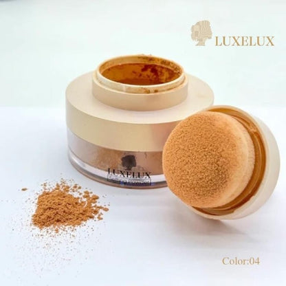 LUXELUX Puder Sypki 13.5g – Luksusowe Wykończenie Makijażu