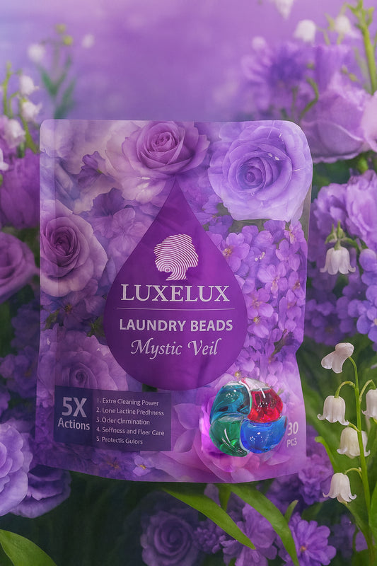 LUXELUX Kapsułki do prania 4 w 1, 15 g × 30 szt. – opakowanie worek