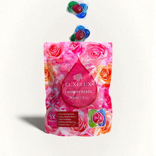 LUXELUX Kapsułki do prania 3 w 1, 18 g × 30 szt. – opakowanie worek