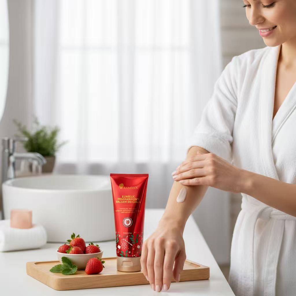 🌹 LUXELUX Balsam do ciała Różany – Edycja Świąteczna 200 ml