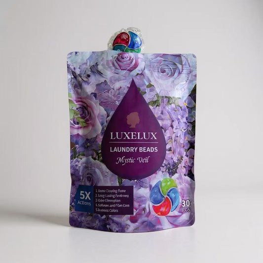 LUXELUX Kapsułki do prania 4 w 1, 15 g × 30 szt. – opakowanie worek