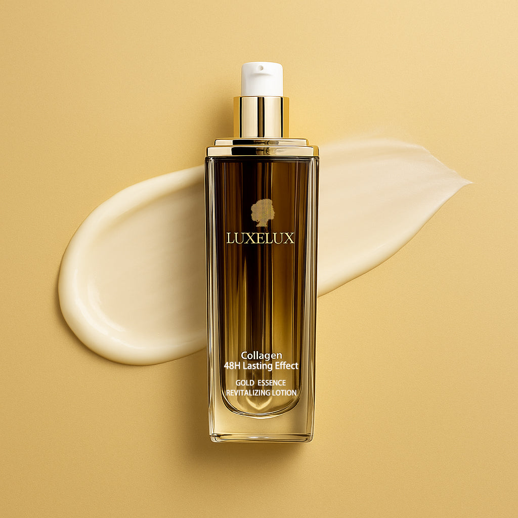 🌿 LUXELUX Gold Essence Revitalizing Lotion