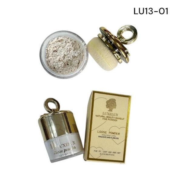 Puder Sypki LUXELUX 6g – Perfekcyjne Wykończenie Makijażu