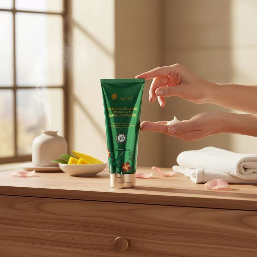 🌹 LUXELUX Balsam do ciała Różany – Edycja Świąteczna 200 ml