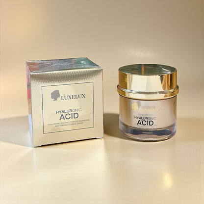 LUXELUX Krem-serum z kwasem hialuronowym i peptydami 50 g – Odżywienie i Ujędrnienie