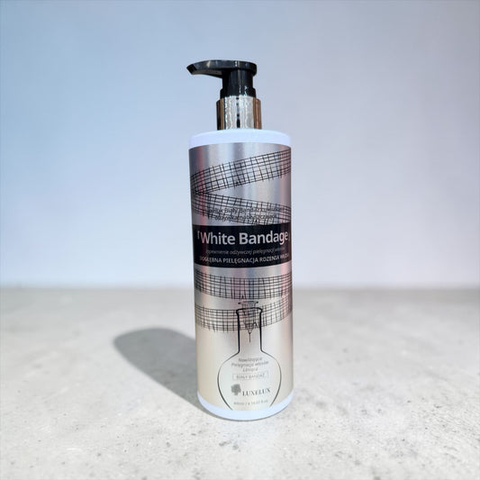 White Bandage Perfumowana odżywka nabłyszczająca o eleganckim, kwiatowo-perfumowym aromacie 400 ml