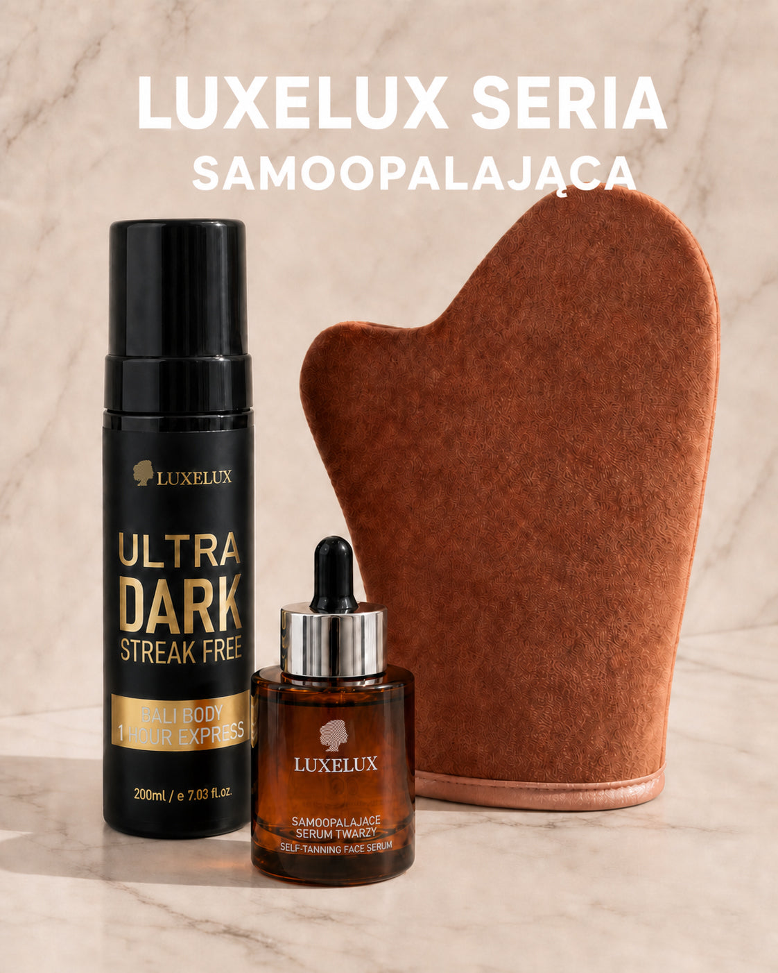 LUXELUX Samoopalające Serum do Twarzy 50 ml