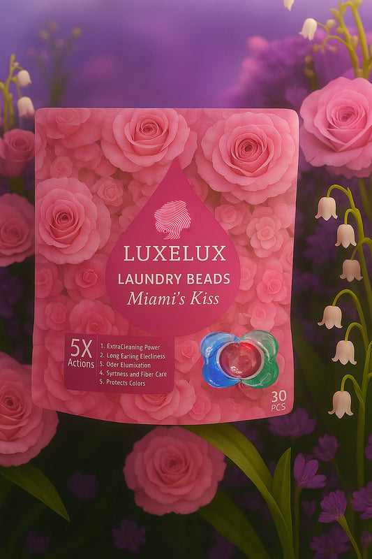 LUXELUX Kapsułki do prania 3 w 1, 18 g × 30 szt. – opakowanie worek