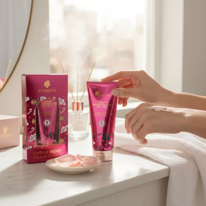 🌹 LUXELUX Balsam do ciała Różany – Edycja Świąteczna 200 ml