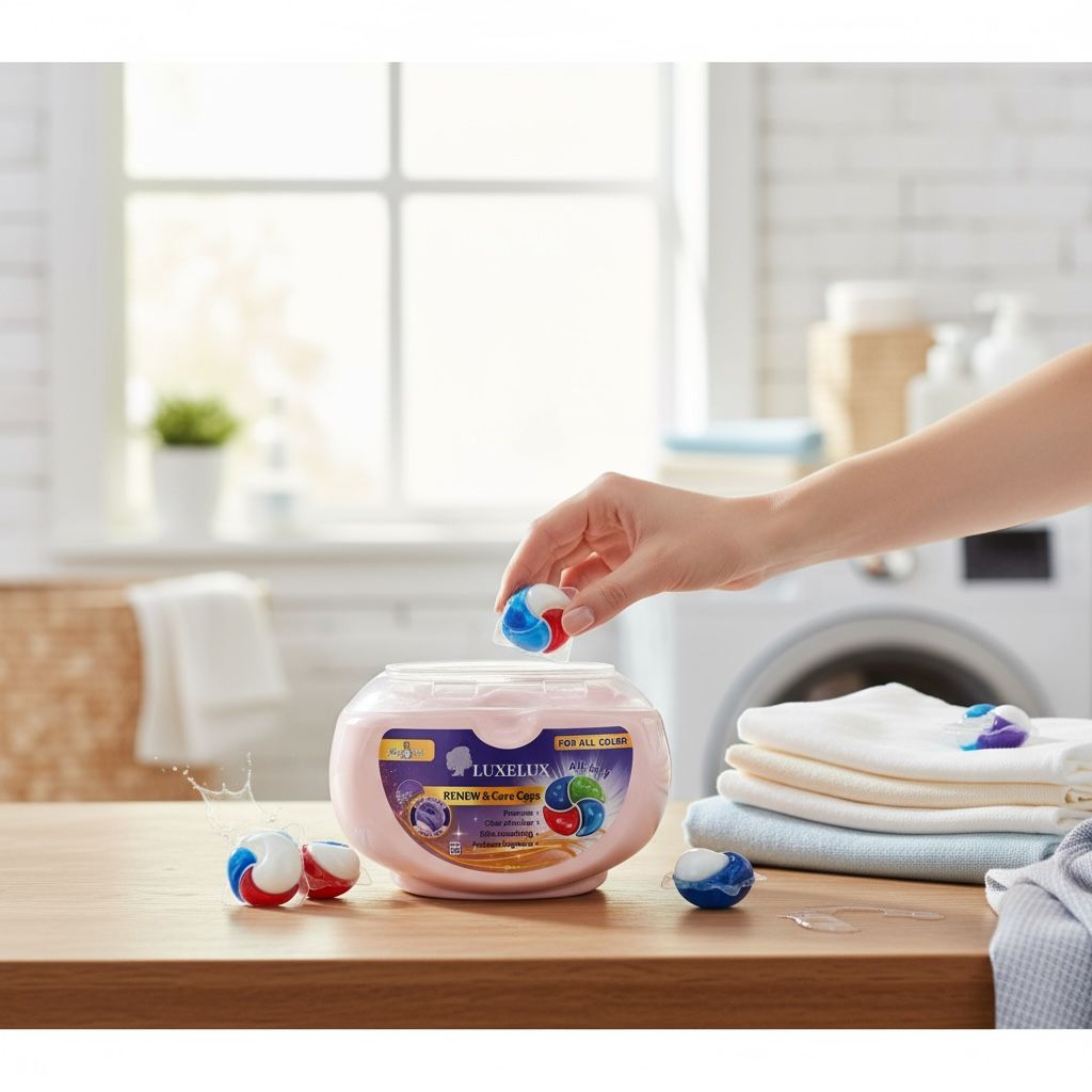 LUXELUX Kapsułki do prania 4 w 1, 15 g × 30 szt.