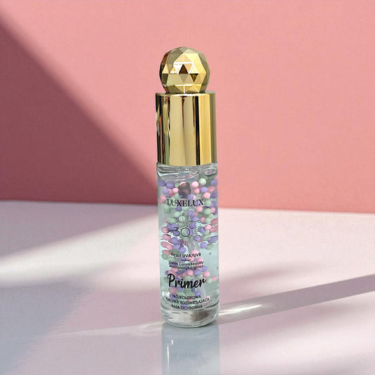 LUXELUX Baza Pod Makijaż z Kolorowymi Perełkami – 30ml