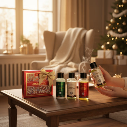 🎄 LUXELUX Zestaw podróżny – Kolekcja Świąteczna 50 ml