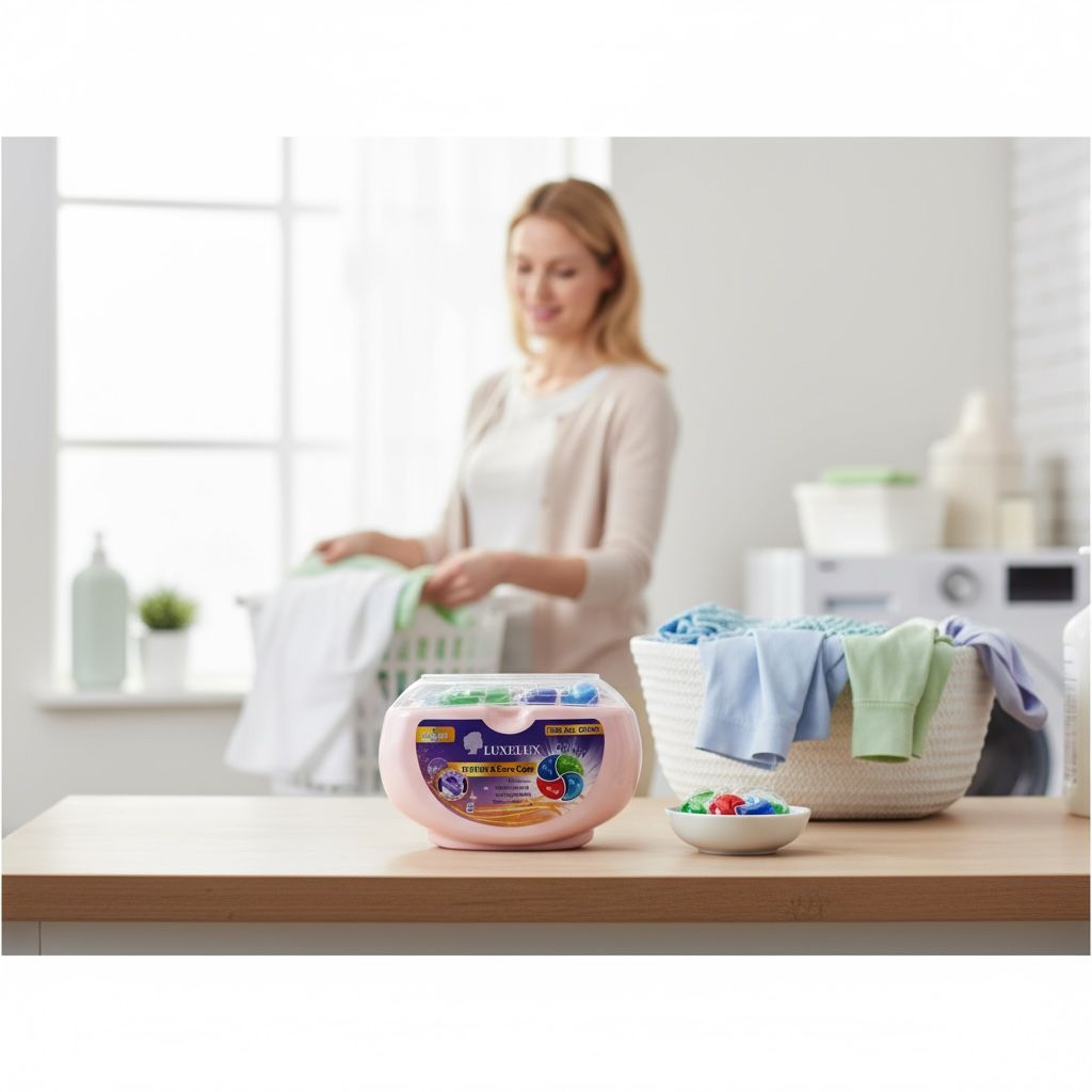 LUXELUX Kapsułki do prania 4 w 1, 15 g × 30 szt.