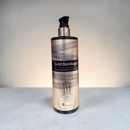 Gold Bandage Perfumowana odżywka nabłyszczająca o kwiatowej nucie z efektem świeżości 400 ml