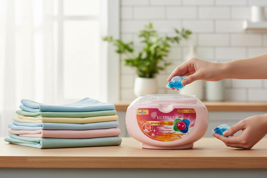 LUXELUX Kapsułki do prania 3 w 1, 18 g × 25 szt.