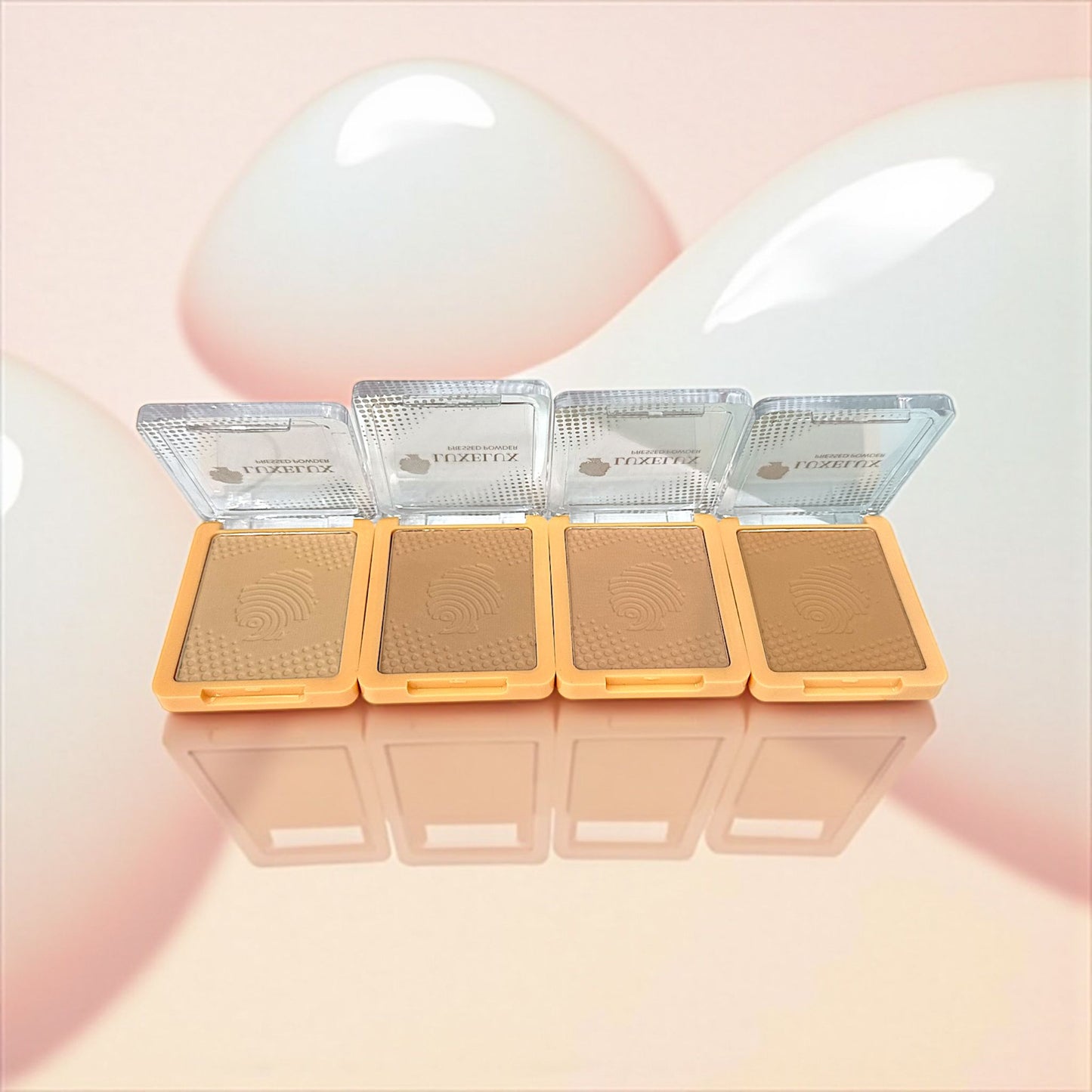 Jedwabisty Puder Prasowany LUXELUX 8g – Perfekcyjny Mat