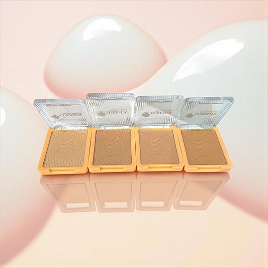 Jedwabisty Puder Prasowany LUXELUX 8g – Perfekcyjny Mat