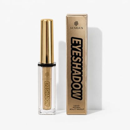 LUXELUX Liquid Eyeshadow 01 – srebrny płynny cień do powiek z efektem blasku 5 ml