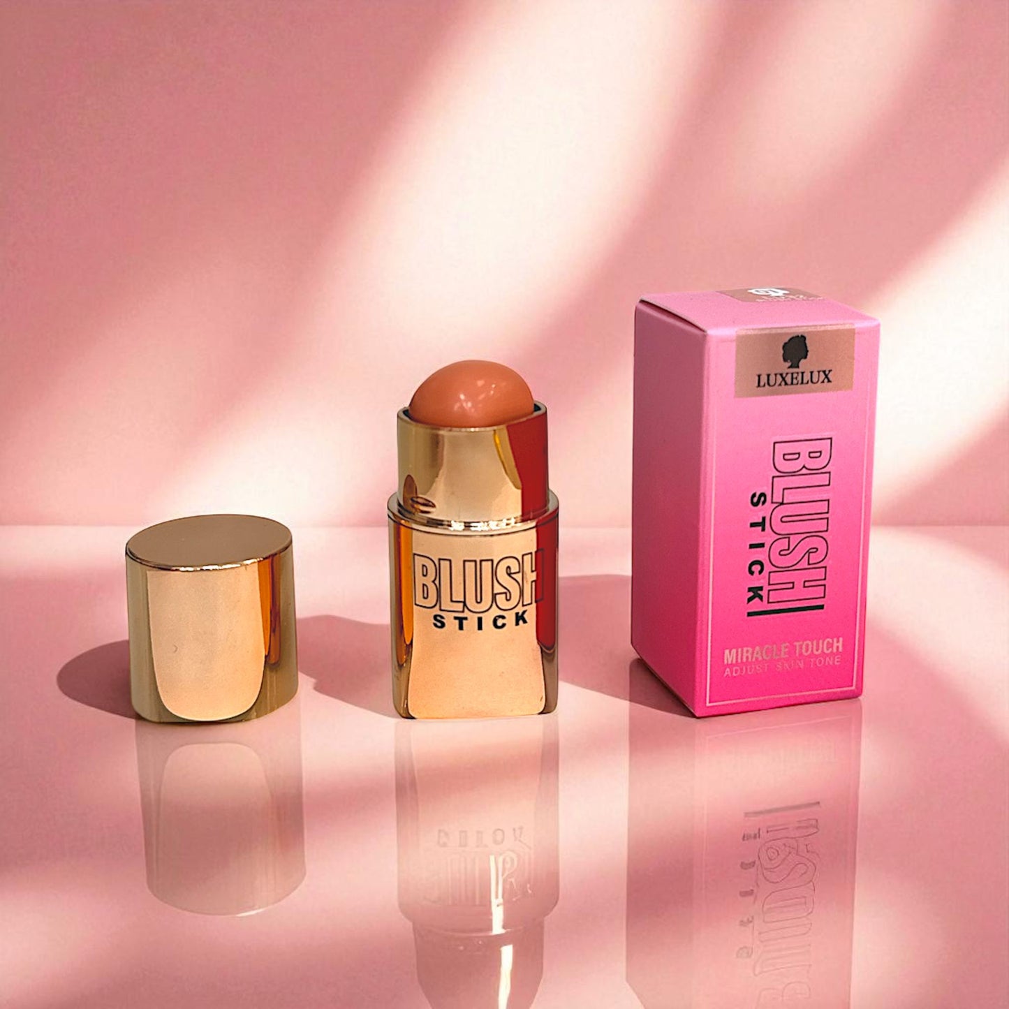 💗 LUXELUX Blush Stick – Kremowy Róż w Sztyfcie  Naturalny efekt i łatwa aplikacja | 6g