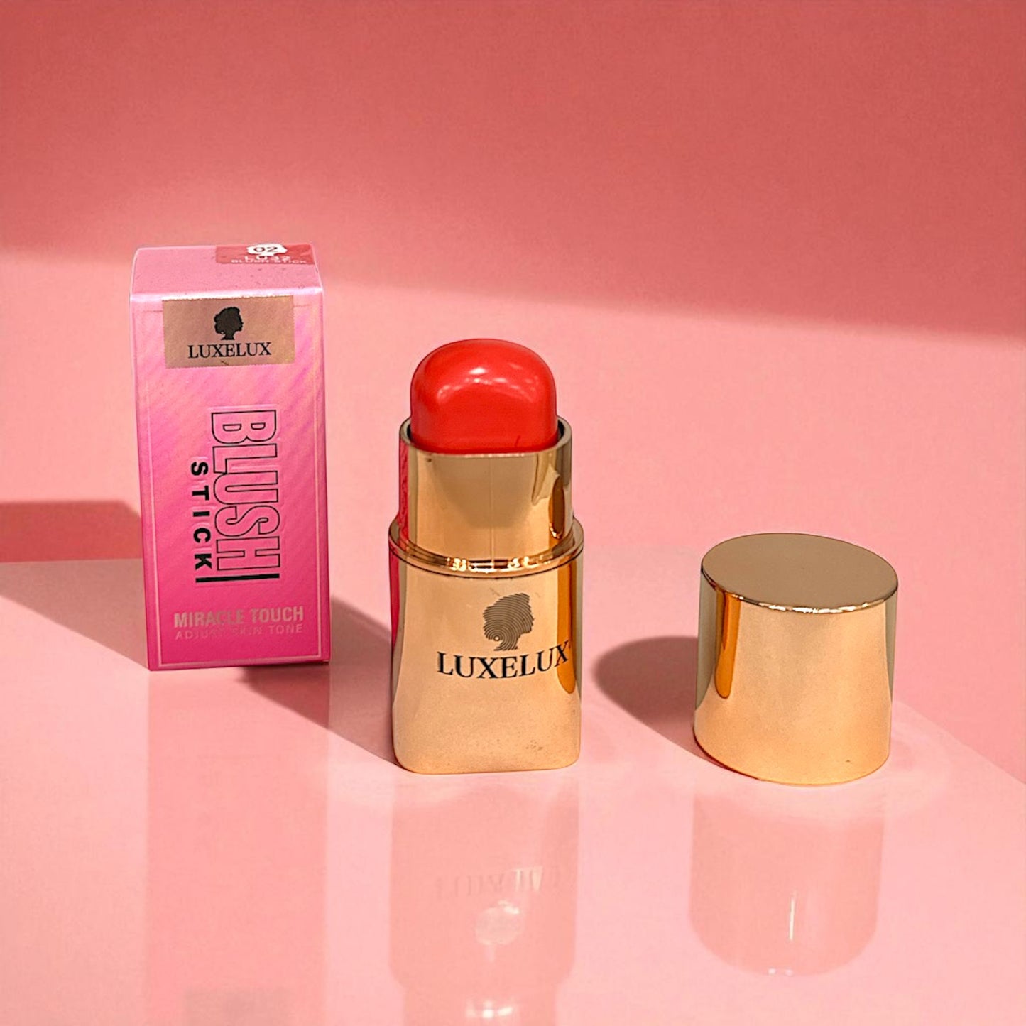 💗 LUXELUX Blush Stick – Kremowy Róż w Sztyfcie  Naturalny efekt i łatwa aplikacja | 6g