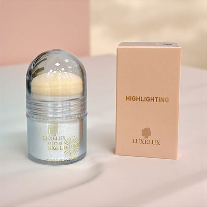 LUXELUX Rozświetlacz w proszku z aplikatorem gąbkowym – 4,2g