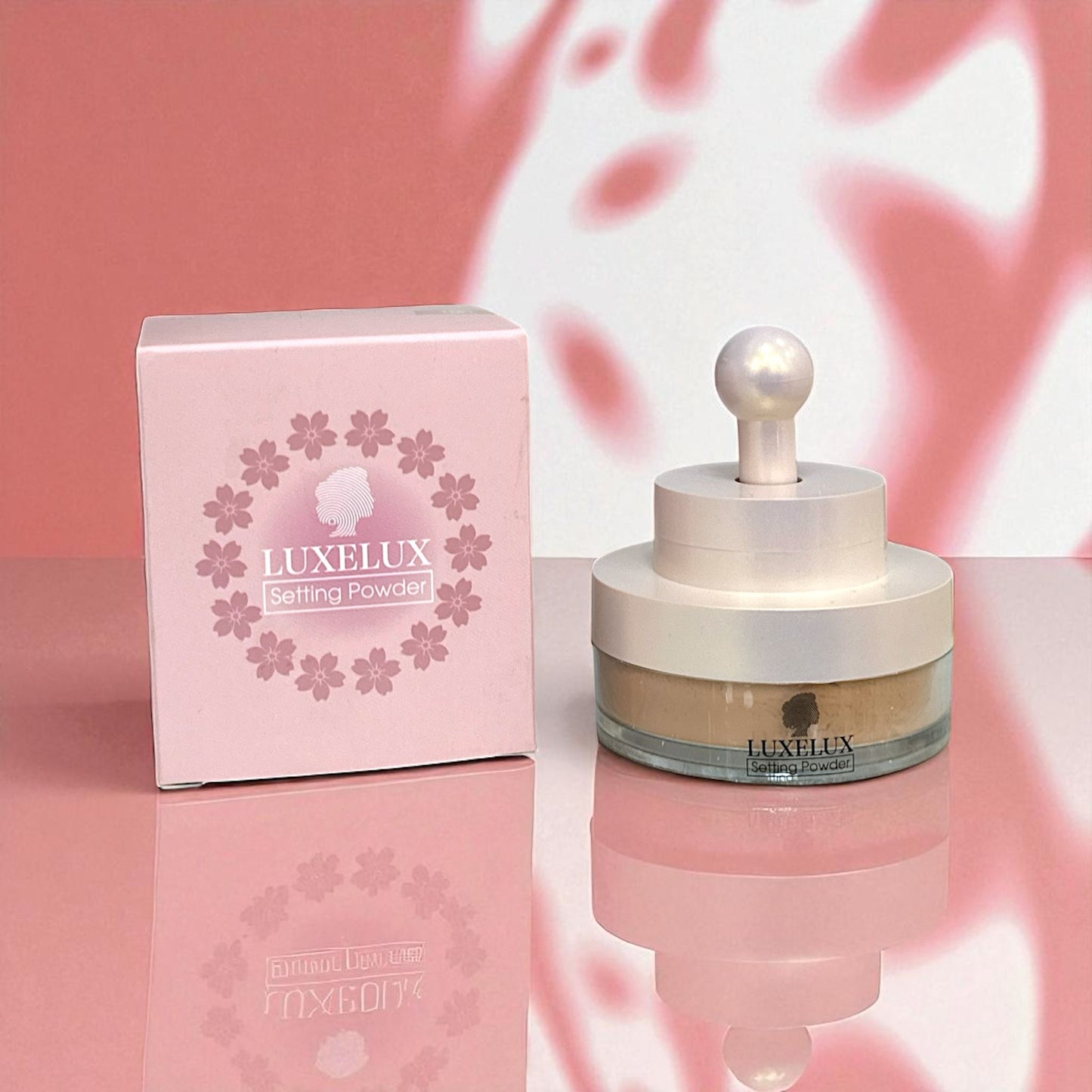 LUXELUX Puder Sypki 13.5g – Luksusowe Wykończenie Makijażu