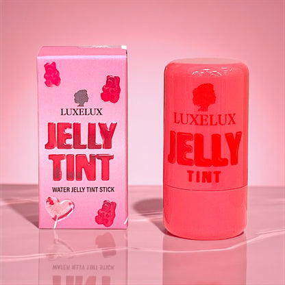 🍒 LUXELUX Jelly Tint – Transparentny Róż w Sztyfcie Żelowy efekt świeżości i lekkości | 9g