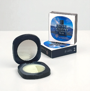 LUXELUX Dezodorant w sztyfcie dla mężczyzn z lusterkiem – inspirowany zapachem Chanel Bleu