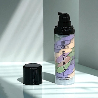 LUXELUX Trójkolorowa Obracająca się Baza Pod Makijaż – 35g