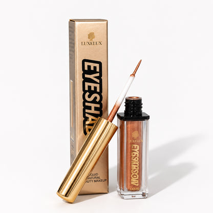LUXELUX Liquid Eyeshadow 01 – srebrny płynny cień do powiek z efektem blasku 5 ml