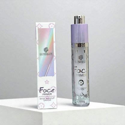 LUXELUX Baza Pod Makijaż 12ml – Wysokie Nawilżenie, Obrotowa Pompka, Wygodna w Podróży