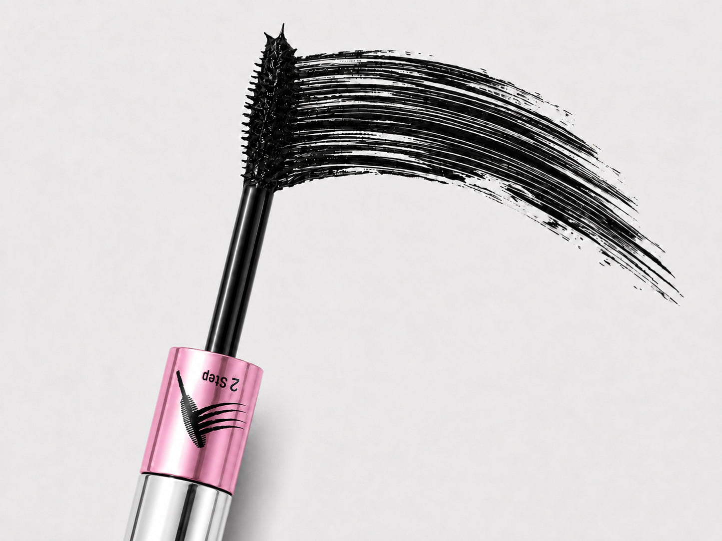 LUXELUX Double Effect Mascara 2w1 – Wodoodporny Tusz do Rzęs | Wydłużenie & Objętość