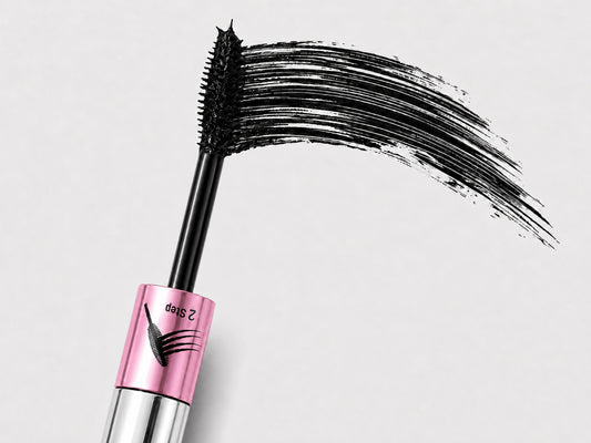 LUXELUX Double Effect Mascara 2w1 – Wodoodporny Tusz do Rzęs | Wydłużenie & Objętość