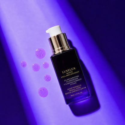 LUXELUX Night Wrinkle-Modulating Botox Ampoule Serum 40 ml